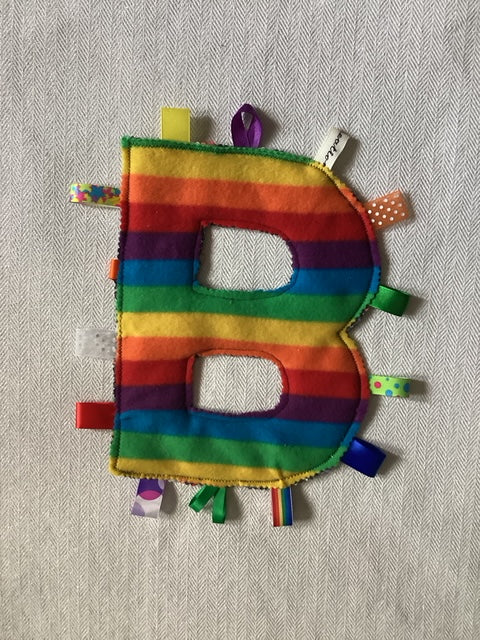 Sensory | Crinkle Toy Letter B