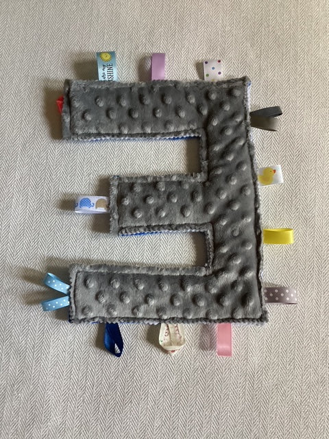 Sensory | Crinkle Toy Letter E