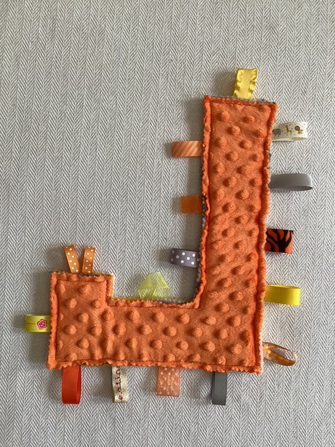 Sensory | Crinkle Toy Letter L