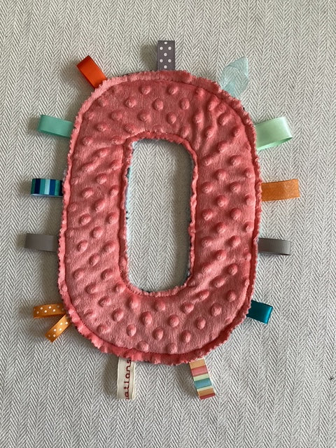 Sensory | Crinkle Toy Letter O