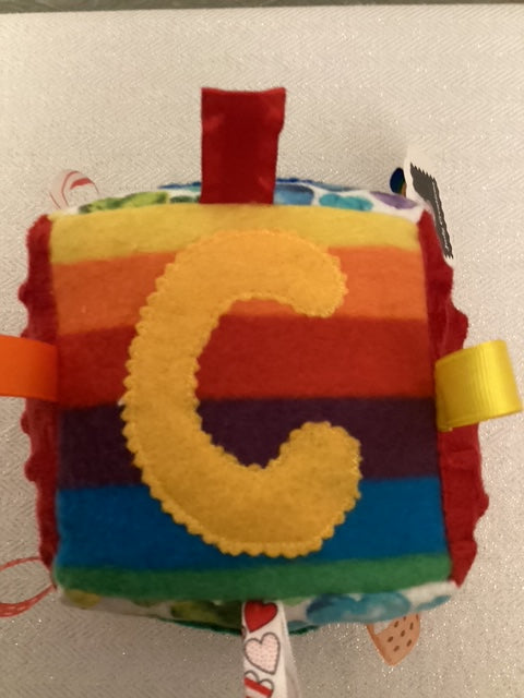 Sensory | Crinkle Toy Letter C