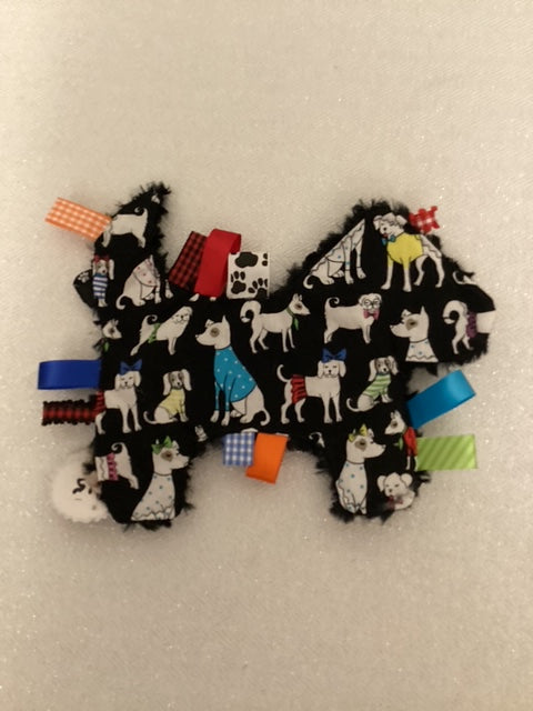 Sensory | Crinkle Toy Dogs & Bones Shape