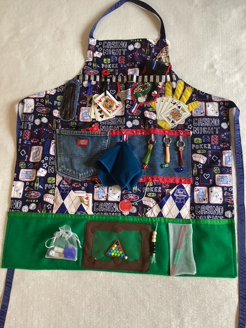 Sensory | Adult Fidget Apron Handy Man Game Day