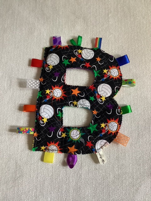 Sensory | Crinkle Toy Letter B