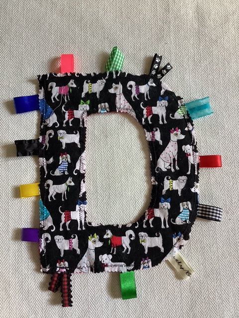 Sensory | Crinkle Toy Letter D