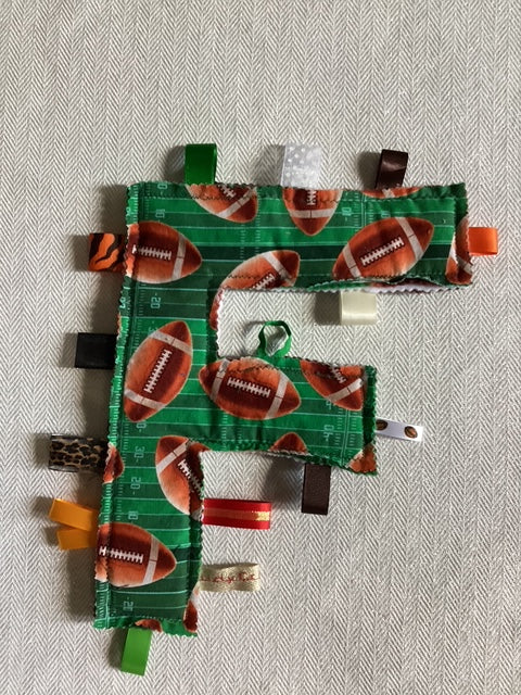 Sensory | Crinkle Toy Letter F