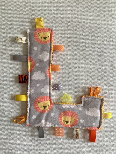 Sensory | Crinkle Toy Letter L