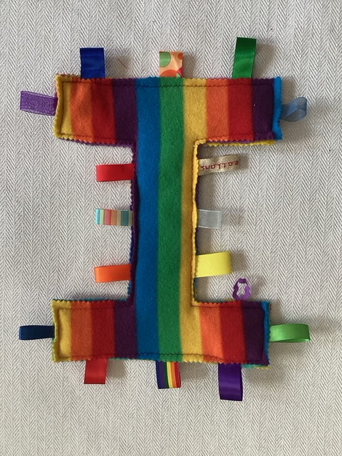 Sensory | Crinkle Toy Letter i