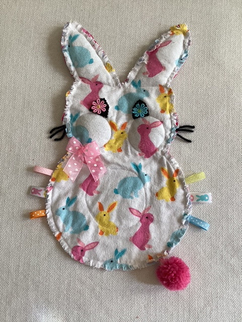 Sensory | Crinkle Toy Girl Bunny Theme