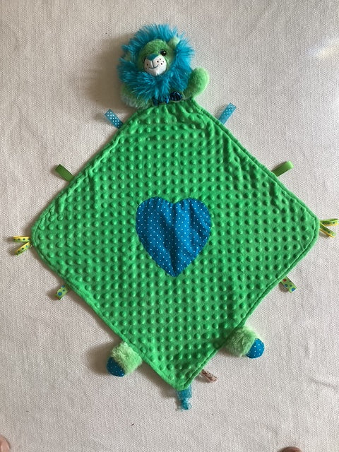 LOVIE Collection | Lion Teddy Bear Green