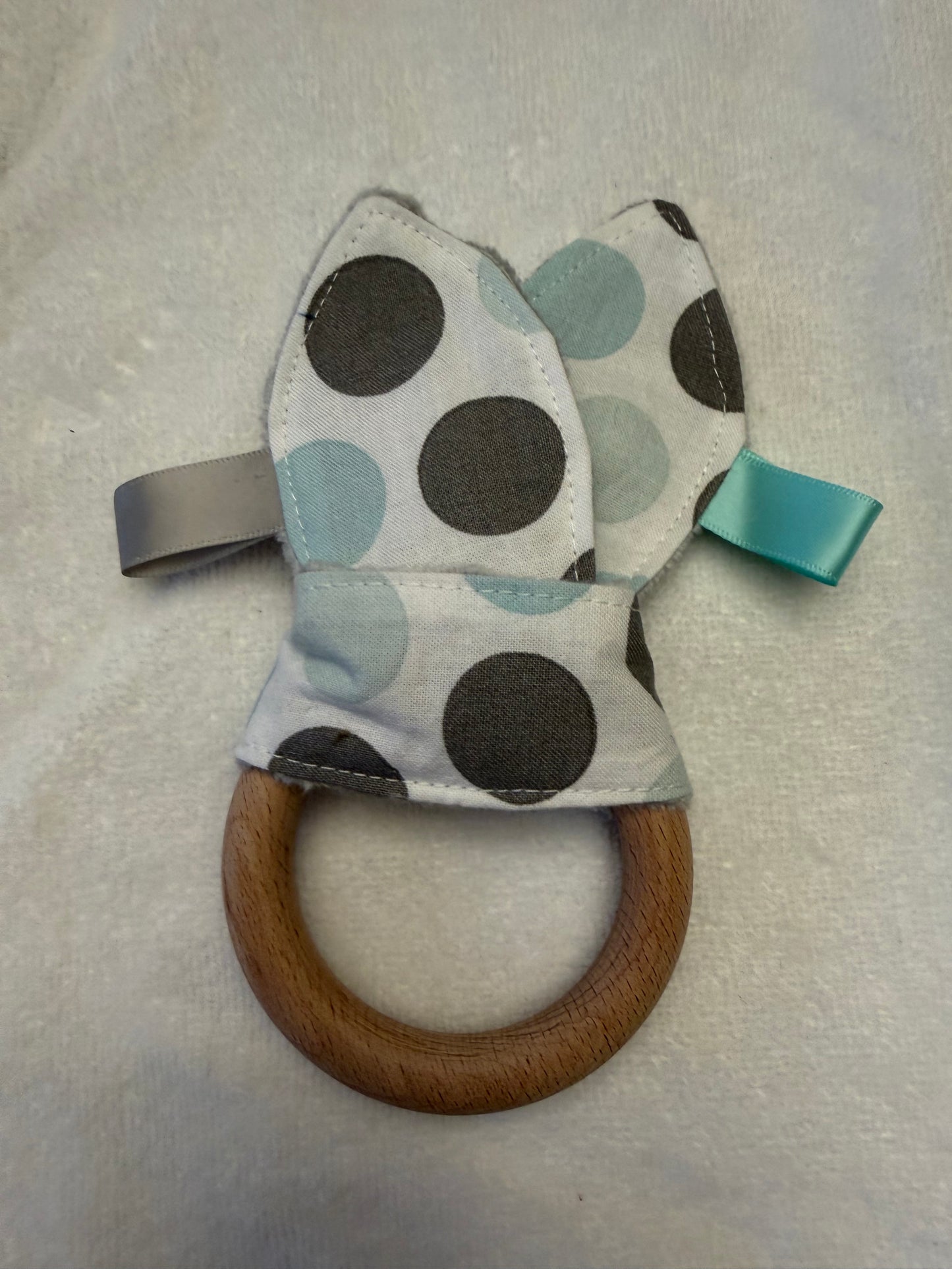 Sensory | Bunny Crinkle Teething Ring